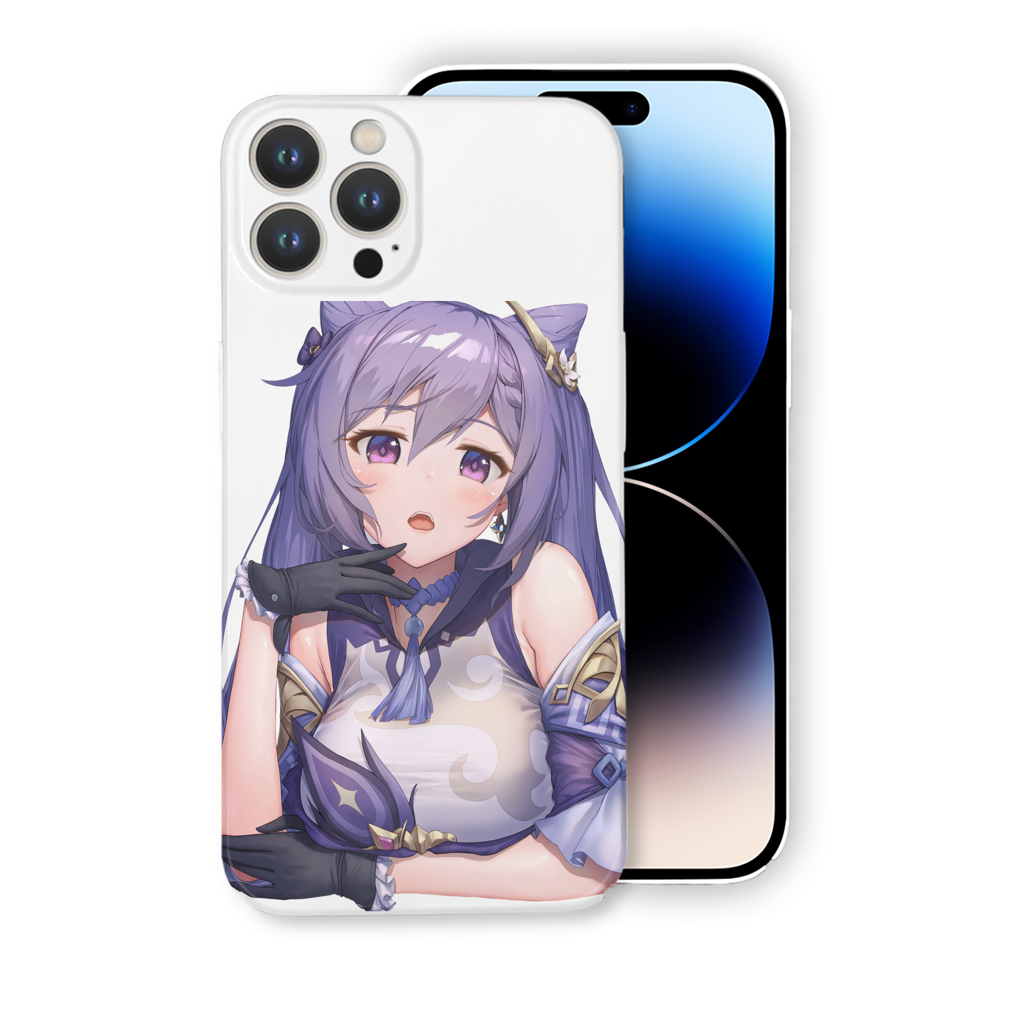 げんし神 刻晴 こくせい genshin Kokusei 【iPhone 14シリーズ対応】ハードケース